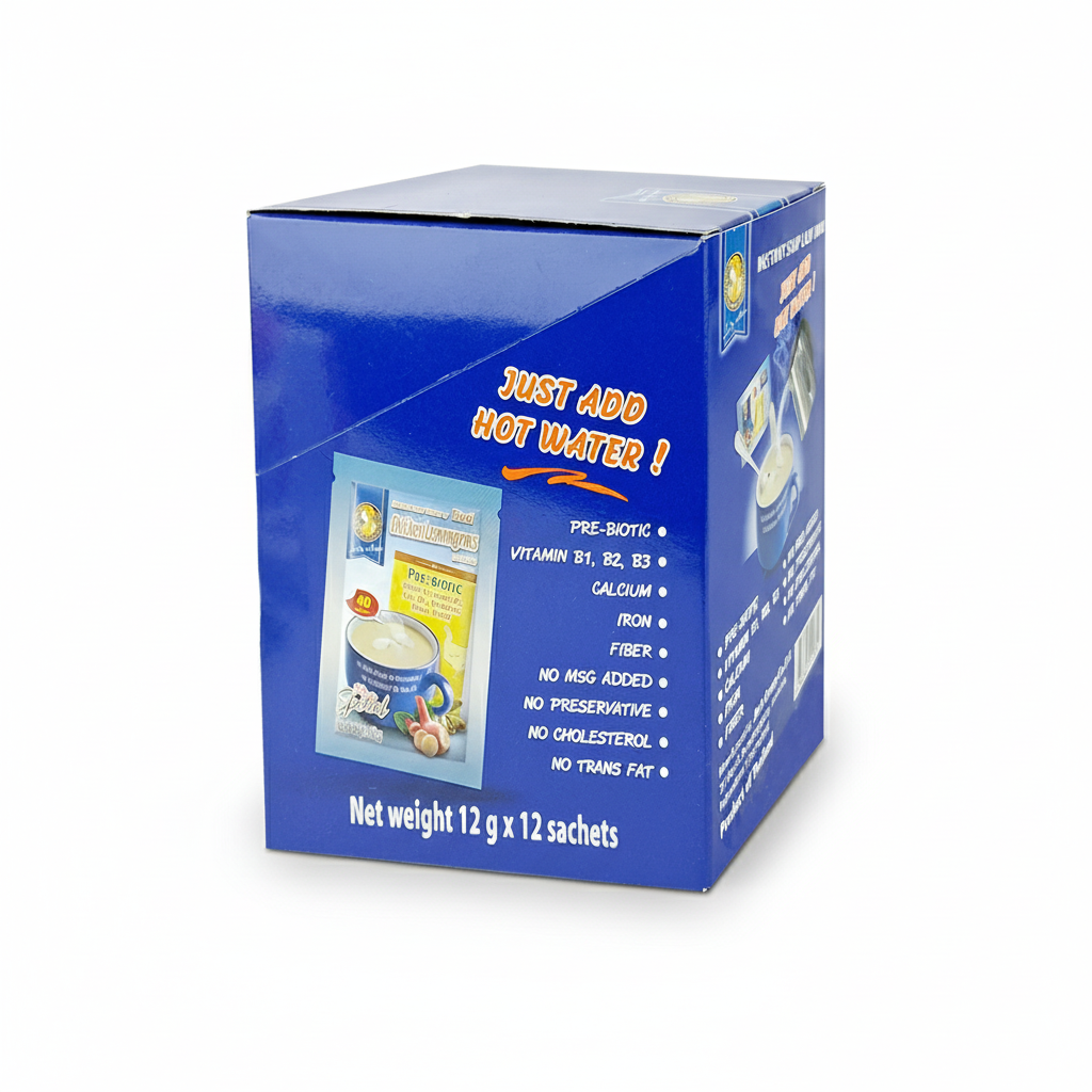 Lady Anna Instant Chicken Lemon Grass Soup 12g - 12pcs Sachets