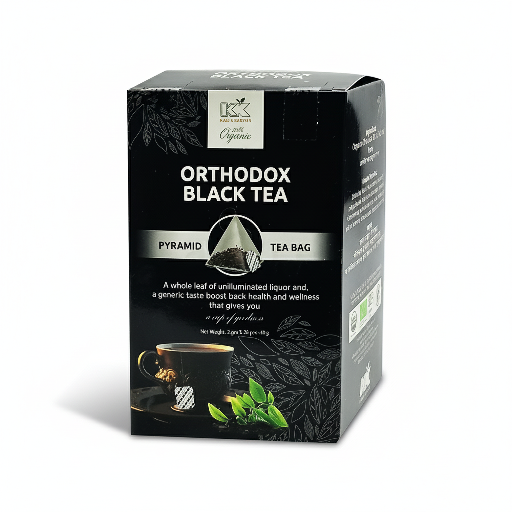 Kazi & Kazi Orthodox Black Tea 20's Pack - 40g
