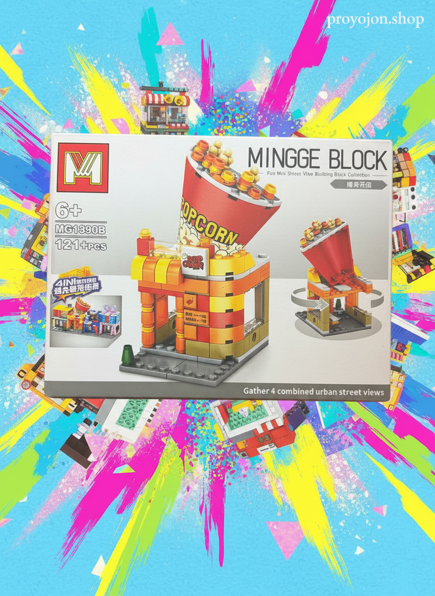 Popcorn Shop Building Blocks