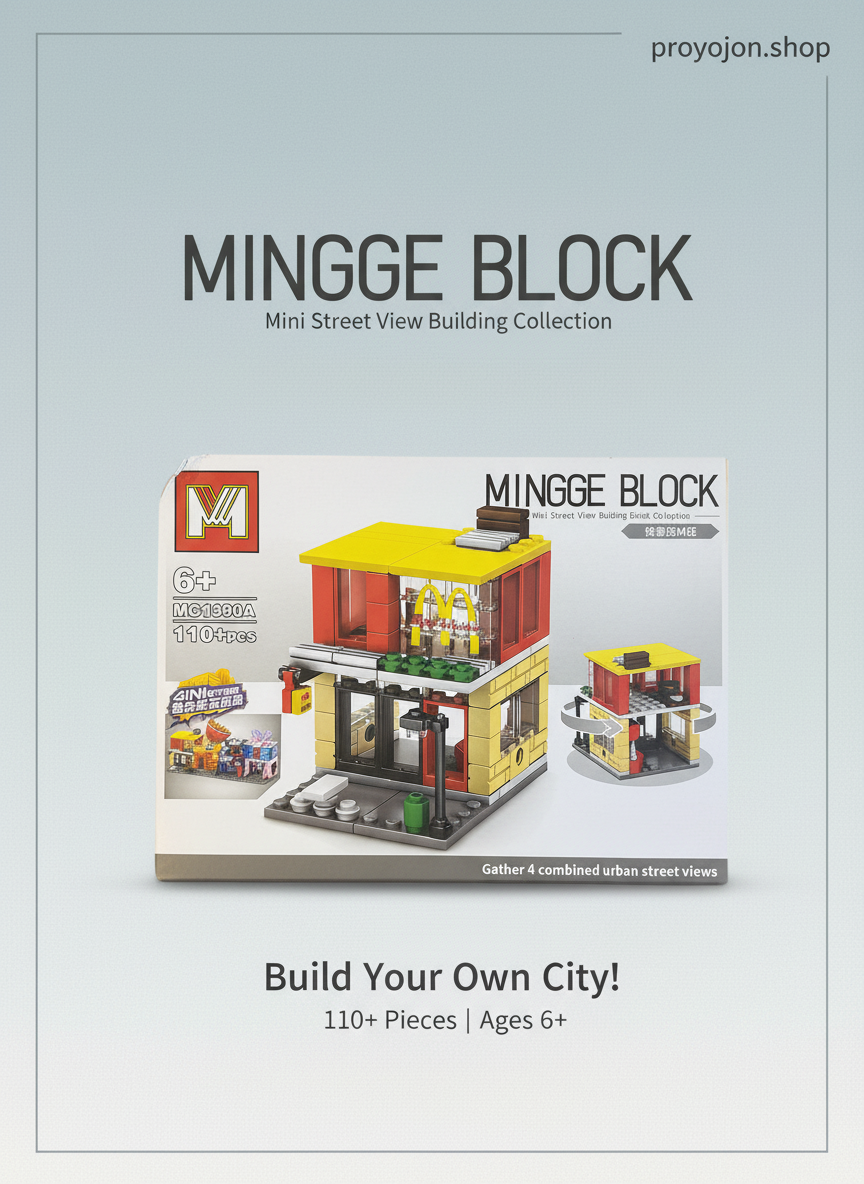 Mini Fast Food Building Block