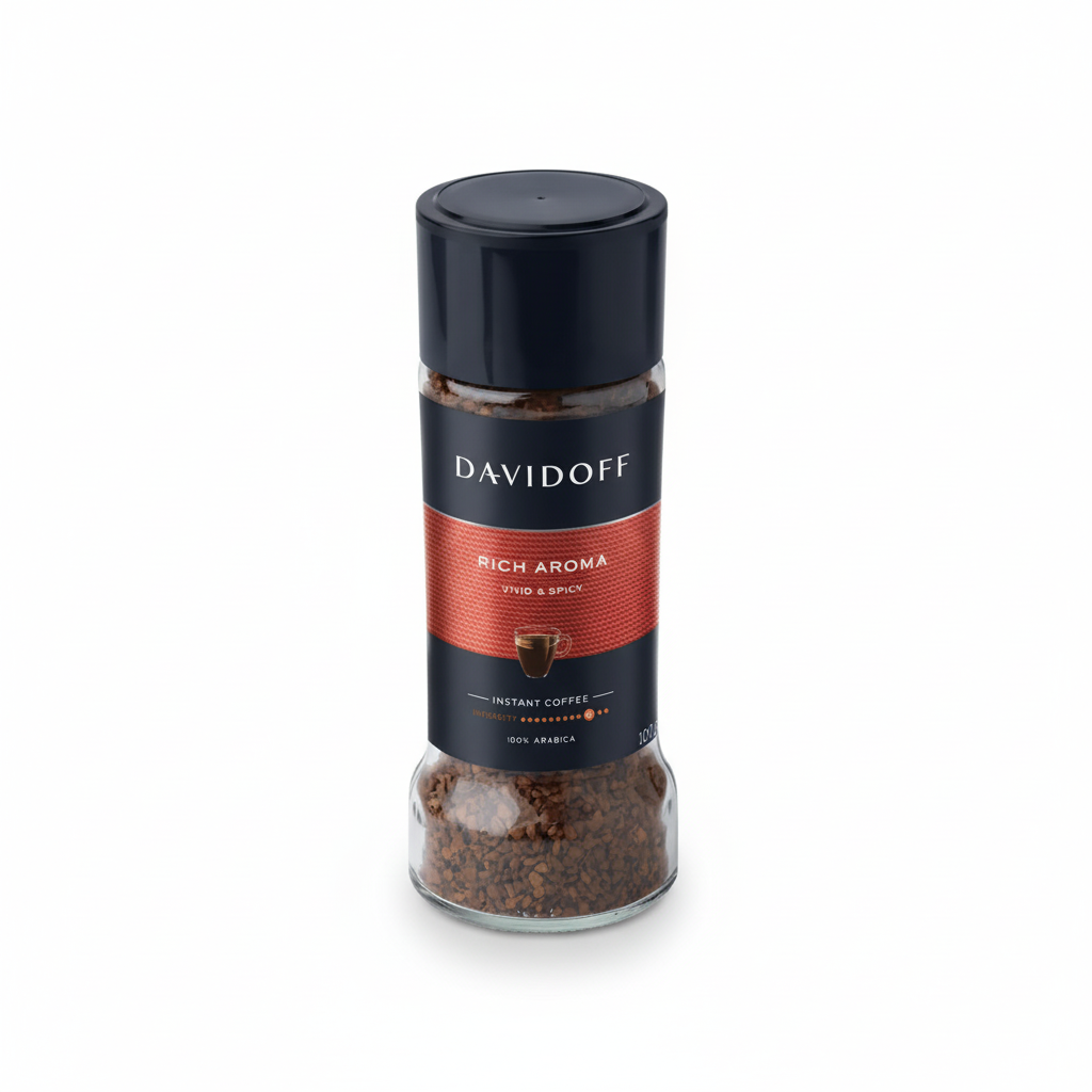 DAVIDOFF Fine Aroma Elegant & Fragrant Instant Coffee 100gm
