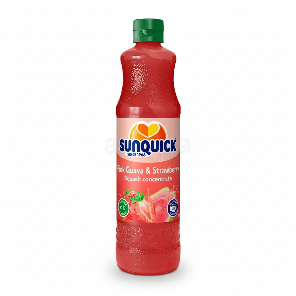 Sunquick Pink Guava & Strawberry Squash Drink Concentrate 700ml