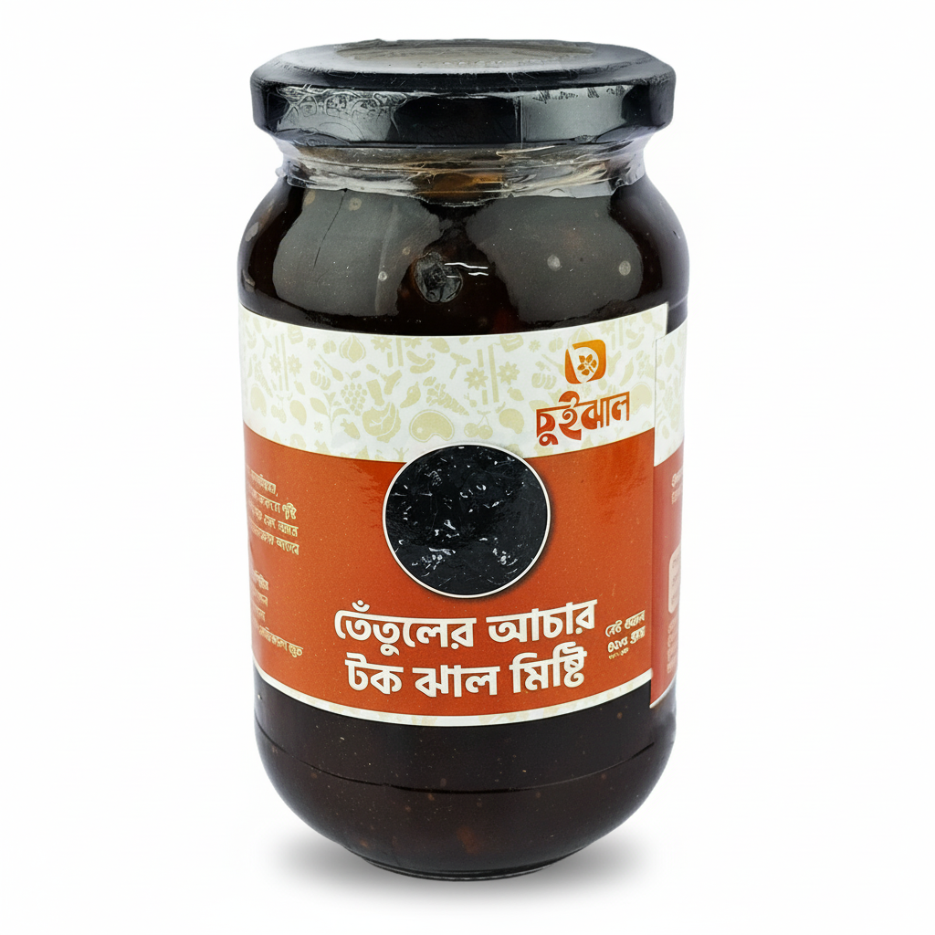 Chuijhal Tok Jhal Misty Tetul Achar (তেঁতুলের টক ঝাল মিষ্টি আচার) 460g