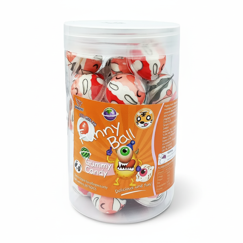 Funny Ball Gummy Candy