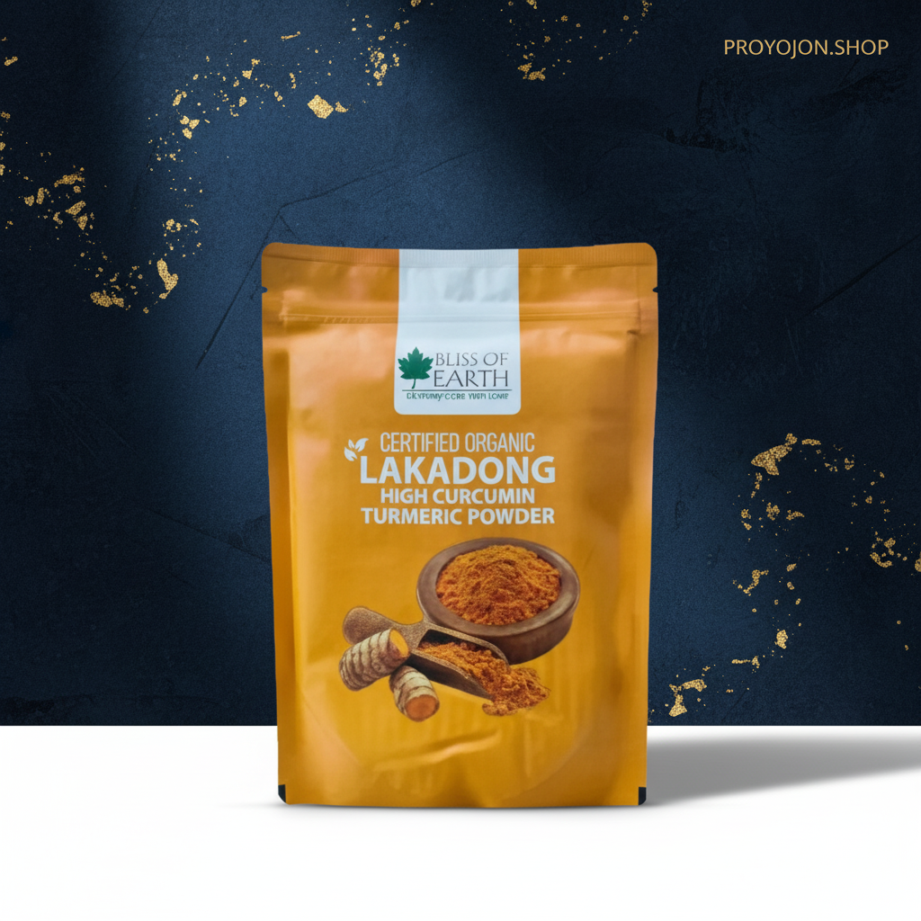 Bliss of Earth Lakadong Turmeric Powder 200g