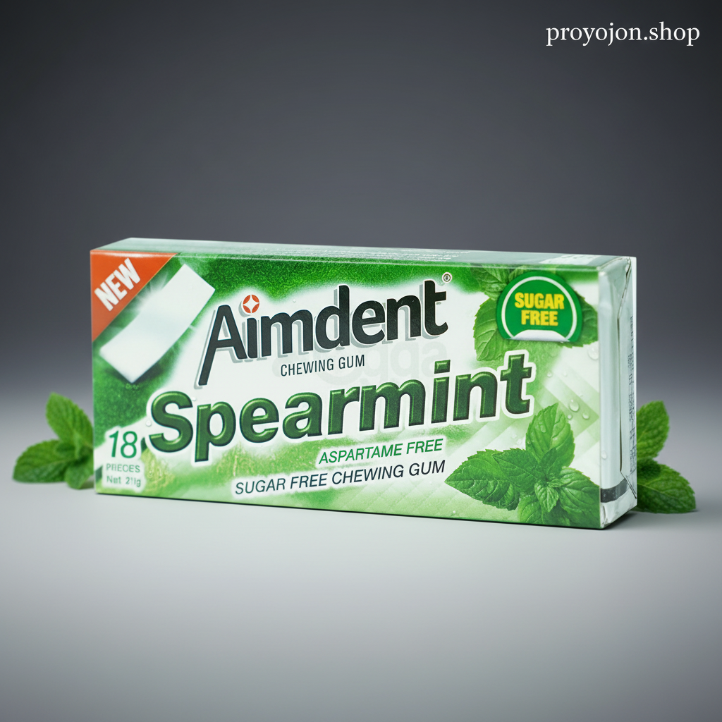 Aimdent Chewing Gum Spearmint 31gm