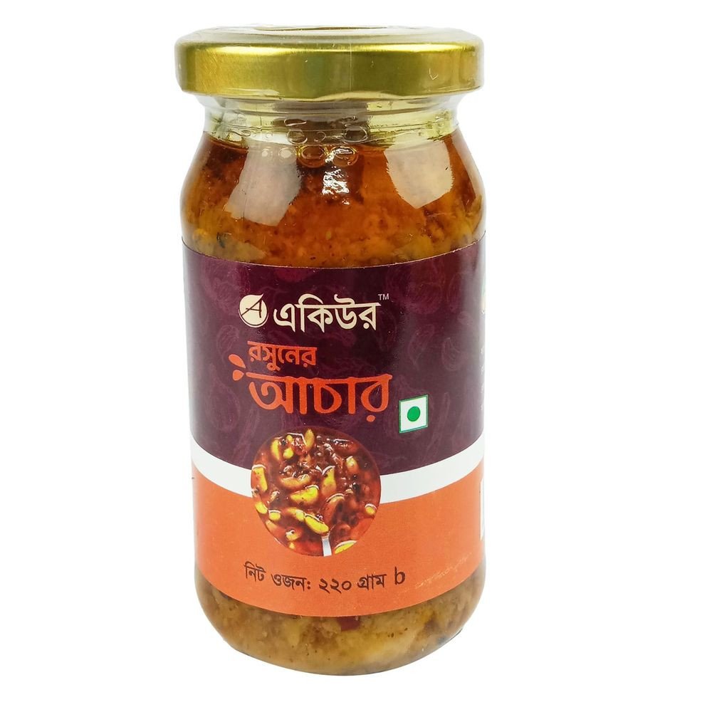 Acure Homemade Garlic Pickle (রসুনের আচার) 220 Gram