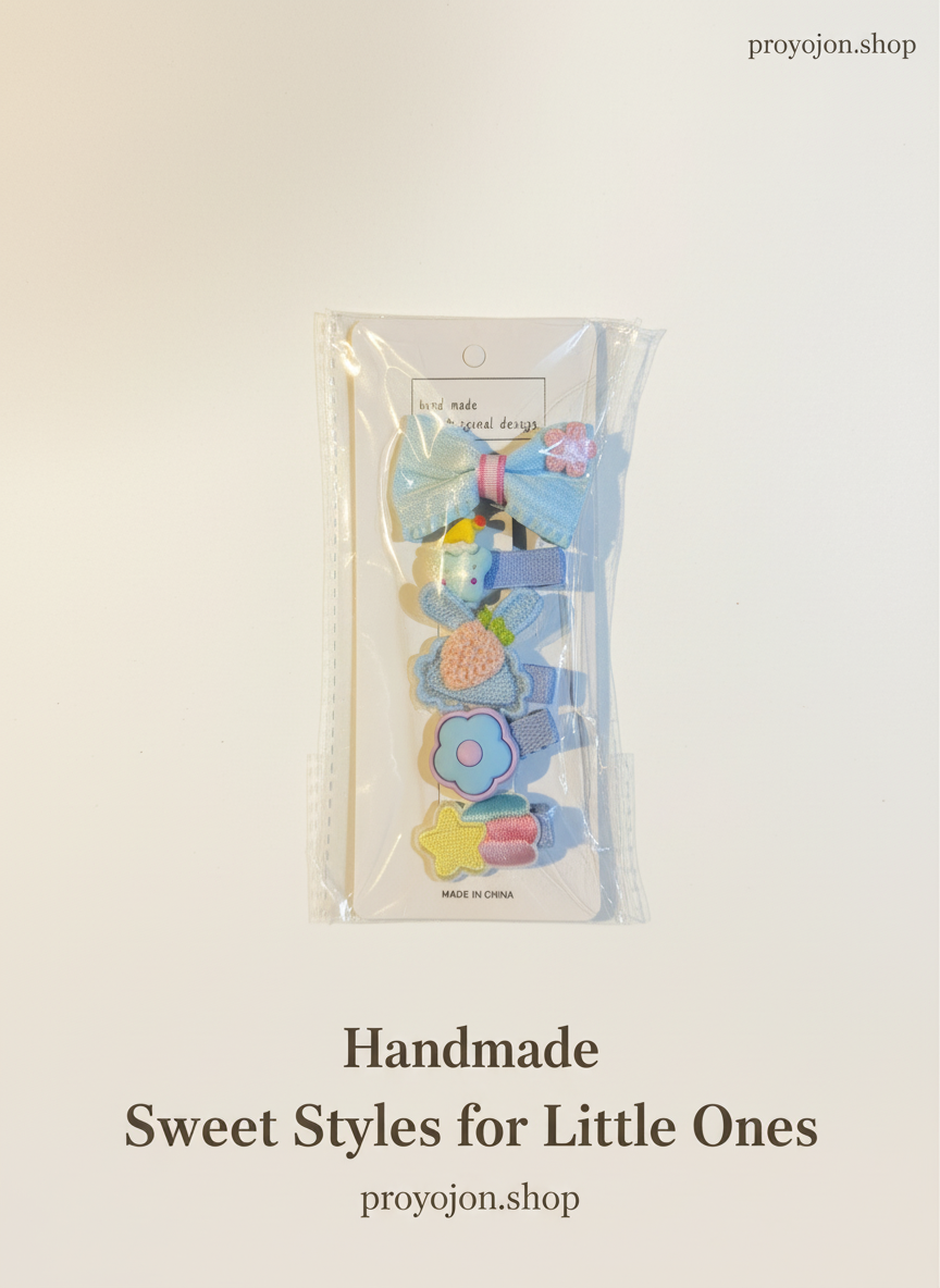 Sweet Girl Hair Clips