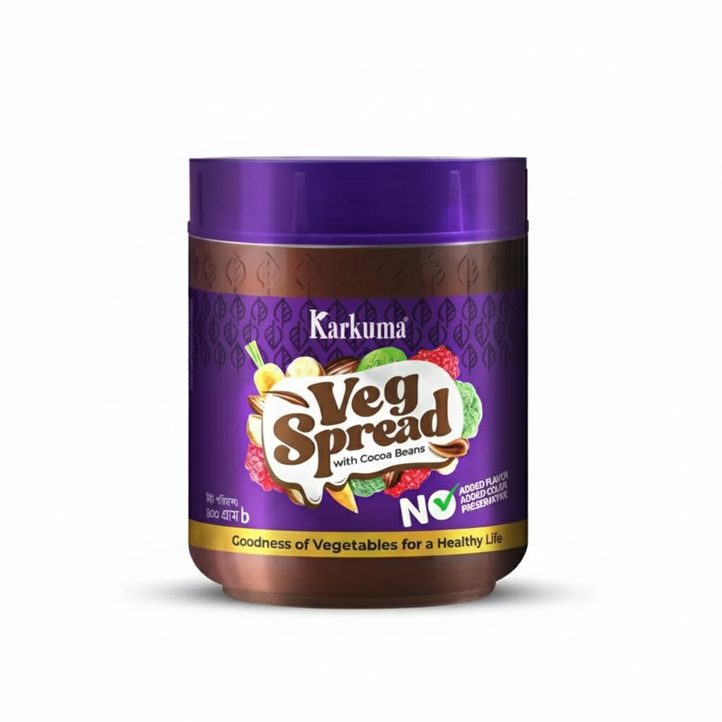 Karkuma Veg Spread with Cocoa Beans 400g