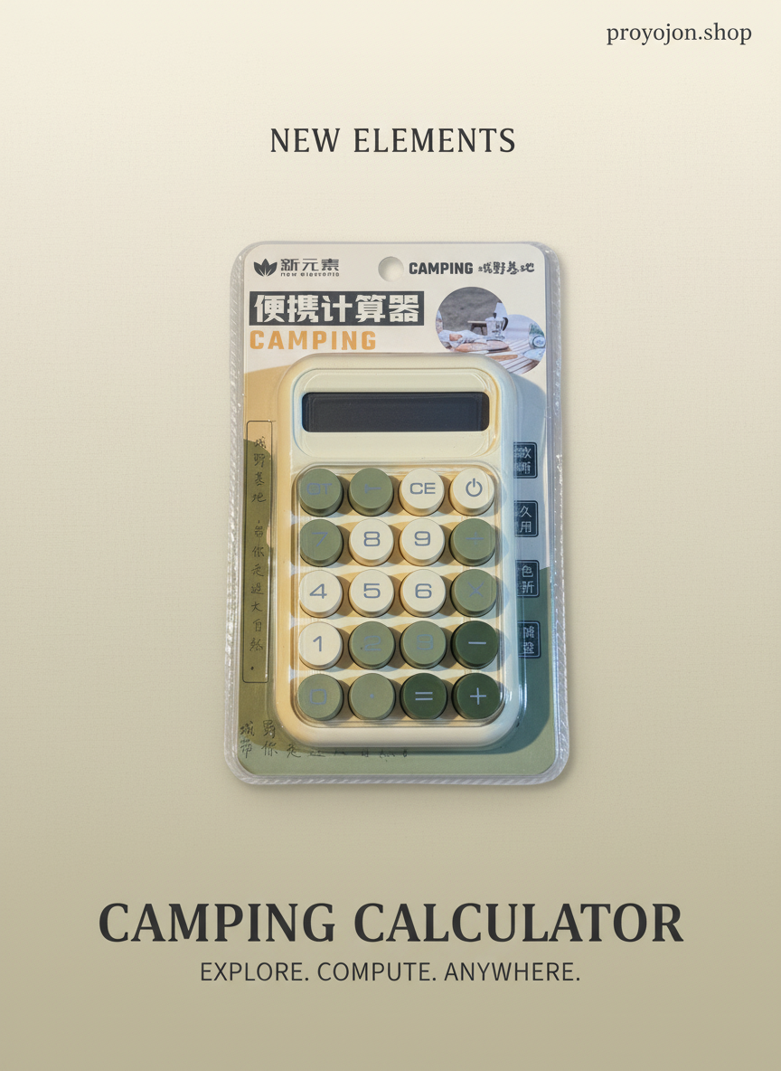 Retro Camping Calculator