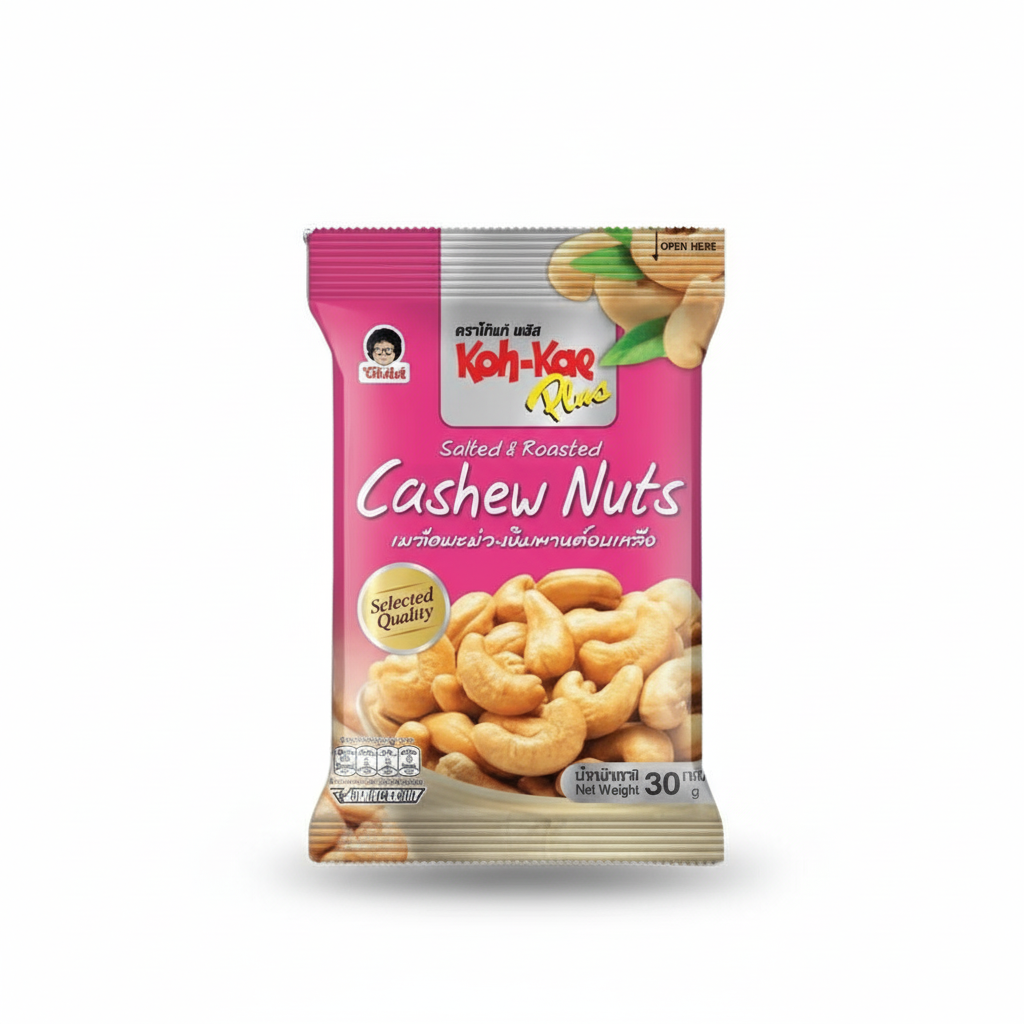 Koh-Kae Salted & Roasted Cashew Nuts 30g