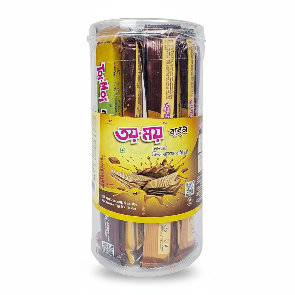 Toi Moi Barz Chocolate Wafer 10gm