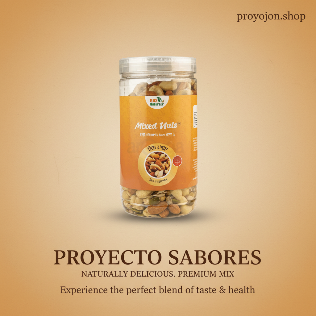 Gio Naturals Mixed Nuts 400g