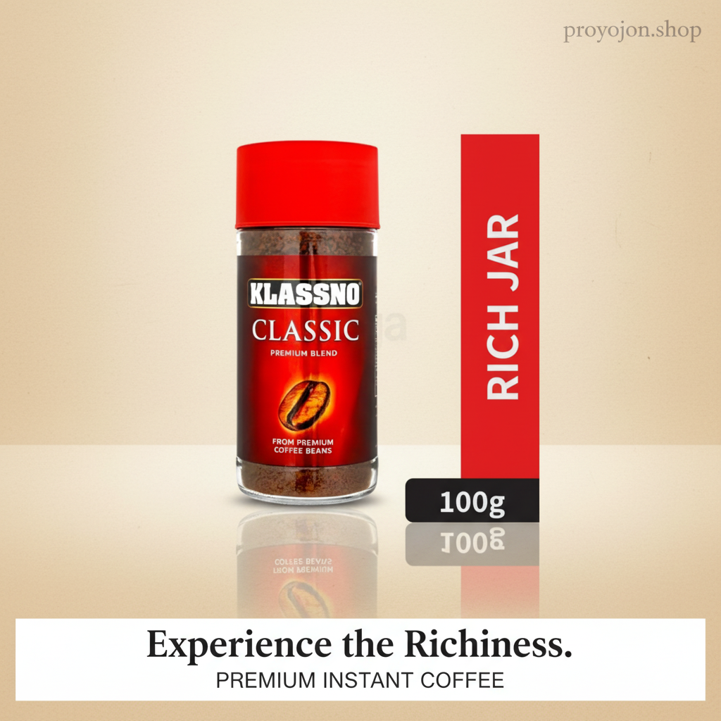 Klassno Rich Premium Blend Instant Coffee 100g