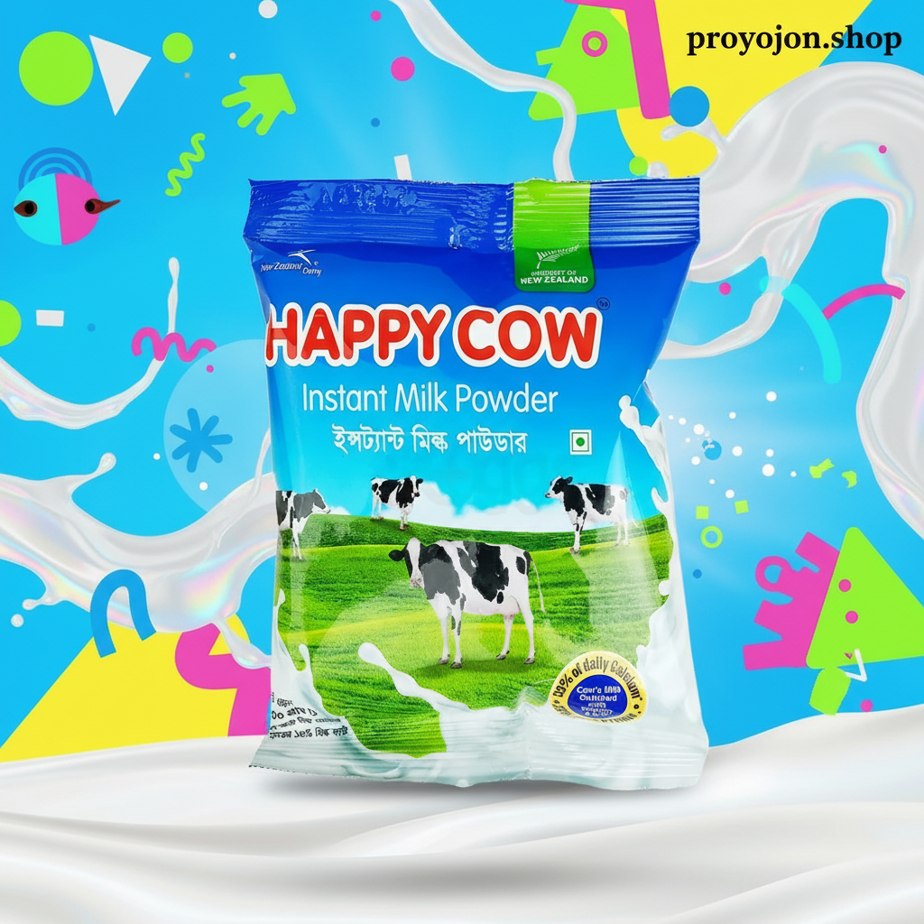 Happy Cow Instant Milk Powder 200gm