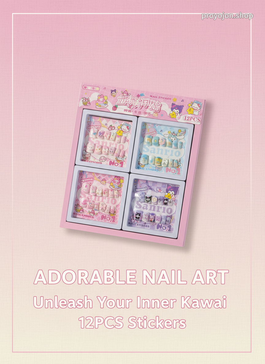 Kawaii Sanrio Nail Set
