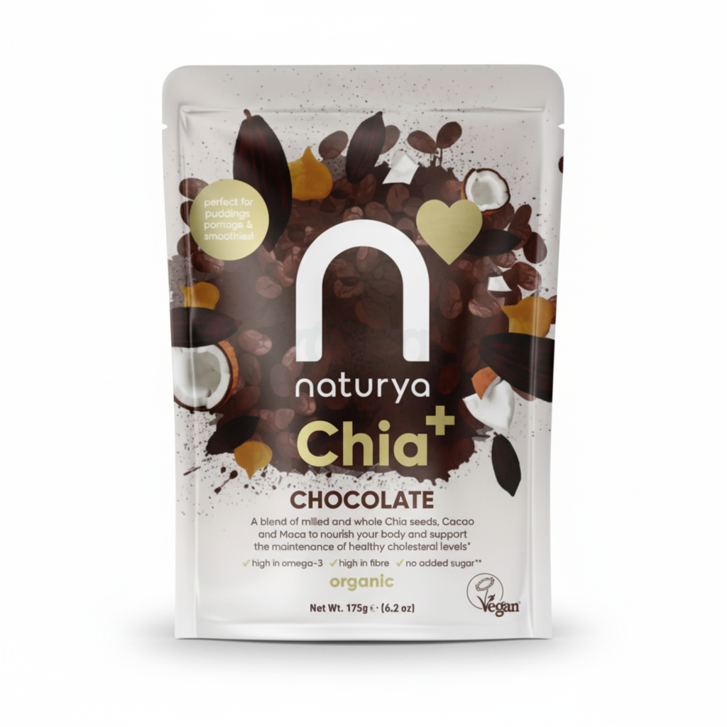 Naturya Chia Plus Milled Chia Seed Blend (Chocolate) 175g