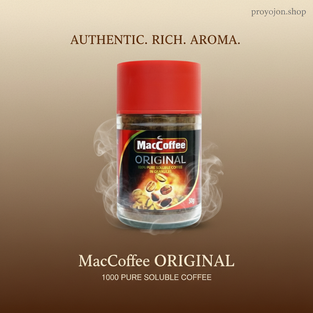 MacCoffee Original 100% Pure Soluble Coffee 50g
