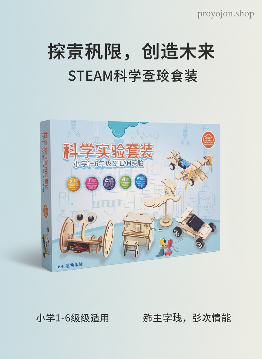 DIY Wooden STEAM Kit